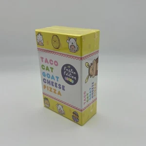 Taco Gato Cabra Queso Pizza Edición Pascua Juego de Cartas, Niños Diversión Familiar NUEVO Sellado - Imagen 1 de 2