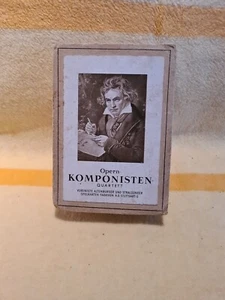 Altes Karten Quartett Opern Komponisten Quartett - Bild 1 von 5