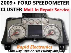 2009 - 2014 FORD F-150 Instrument Dash Cluster Speedometer REPAIR SERVICE - Picture 1 of 3
