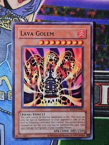 Lava Golem RP02-EN082 Retro Pack 2 2020 Fecha Reimpresión Súper Raro Ilimitado Casi Nuevo  - Imagen 1 de 2