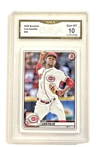 2020 Bowman #56 Luis Castillo RC GMA 10 - Picture 1 of 2