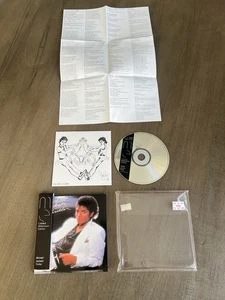 Michael Jackson Thriller CD Limited Millennium Edition Import UK 1999 Tower Tag - Picture 1 of 21