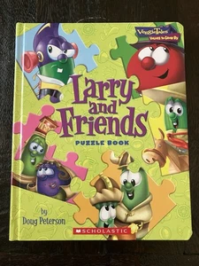 VEGGIE TALES LARRY AND FRIENDS STORY & PUZZLE BOOK 6 Puzzles With 12 Pieces 2007 - Picture 1 of 6
