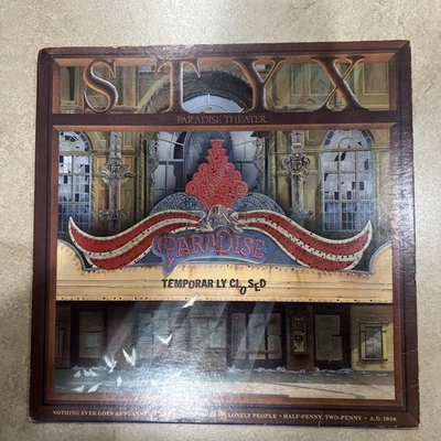 STYX - Paradise Theater (1981, Vinyl LP) SP-3719 w/Etched Disc - Image 1 of 3