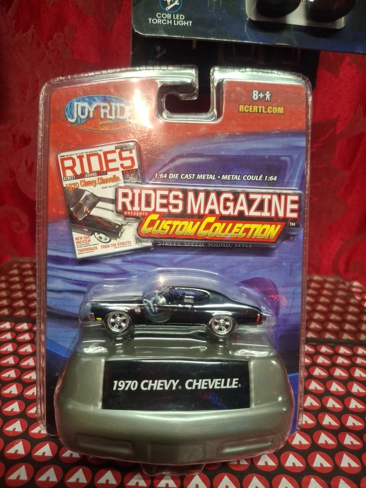 NUEVO 1970 '70 CHEVY CHEVELLE SS 454 RIDES MAGAZINE JOYRIDE RC2 DIECAST Foto 1 de 4