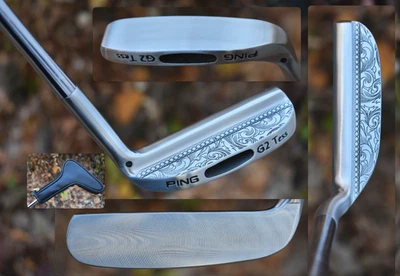 IMPRESIONANTE PUTTER RH Ping G2 Tess + HC / Napa 8802 882 / grabado personalizado / 33,5" - Imagen 1 de 4