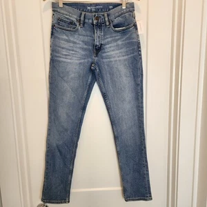 Neu mit Etikett Banana Republic Legacy Damenjeans Größe 29 x 30 schmale Passform mittlerer Bund Stretch - Bild 1 von 16