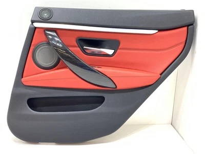 BMW 428I F36 2015-2016 panel de cubierta de moldura de puerta trasera derecha OEM ROJO_A7X9 Foto 1 de 4