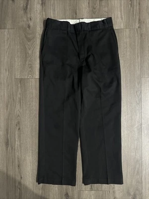Vintage Negro Dickies 874 Talla 34, Cremallera Garra Foto 1 de 4