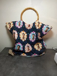 Frida Tote BaG Handcrafted In USA, One Of A Kind - Picture 1 of 6