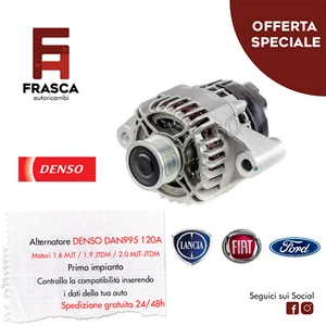 ALTERNATORE DENSO DAN995 ALFA ROMEO 159 MITO BRERA SPIDER 939 2.0 1.6 1.9 JTDM - Imagen 1 de 4
