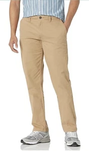 Amazon Essentials Men's StraightFit Casual Stretch Chino Khaki Pant 36W x 34 L - Picture 1 of 7