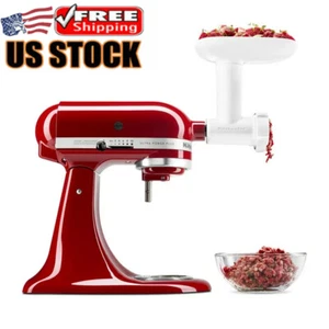 Food Grinder Attachment Mince Meat Metal Household Kitchen Sausages Fine Rough - Picture 1 of 7