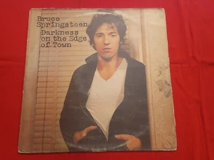 BRUCE SPRINGSTEEN darkness on edge Holy Grail CBS MEGA RARE' LP INDIA INDIAN VG+ - Picture 1 of 4
