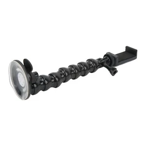 Gooseneck Suction Cup Phone Holder 360° Ajustable Car Mount Holder For - Photo 1 sur 12