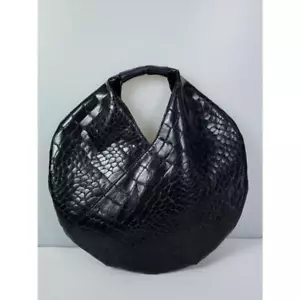 MM6 Maison Margiela Hand Bag Tote Bag Polyester Black Women Used Authentic - Picture 1 of 8
