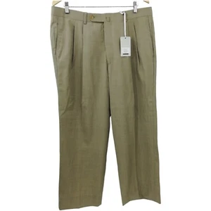 ANTAS Foundation 100% Australian Merino Wool Newport Pleat Front Size 37 x 28 - Picture 1 of 11