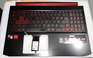 Plasturgie Haute Palmrest + Clavier AZERTY FA2K1000301 pour Acer Nitro AN515-43 - Afbeelding 1 van 2