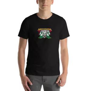 Michigan Battle Cats MiLB Defunct Baseball Yankees Short-Sleeve Unisex T-Shirt - Picture 1 of 3