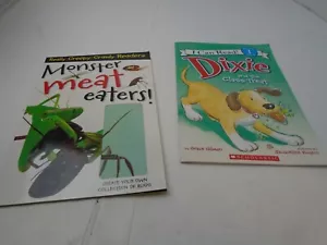 I Can Read Books Level 1 Dixie class treat and Monster Meat eaters - Foto 1 di 7