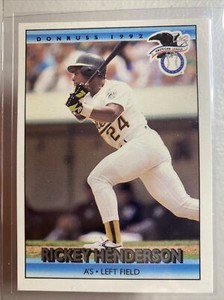 Rickey Henderson 1992 Donruss #30  Athletics NM-MT+ or Better