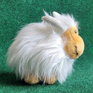 Dakin Fun Farm Mountain Goat Sheep Ram Plush 1983 Smiling Vintage Yakima Yak 8” - Picture 1 of 9