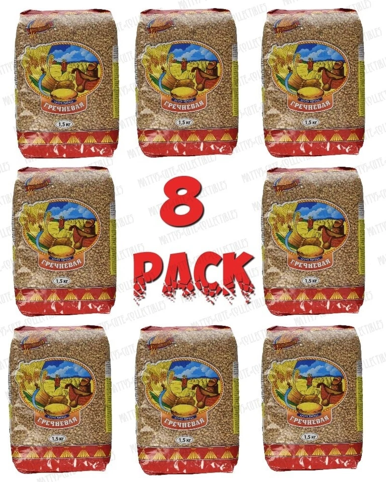 Russkoe Pole Buckwheat Groats 53 Oz Pack of 2