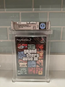 grand theft auto III the trilogy box set ps2 WATA graded 9.6 A++ - Picture 1 of 4