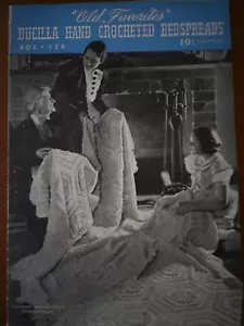 Bucilla “Old Favorites”,crochet bedspread patterns,Vol. 136,1950s. Free Shipping - Picture 1 of 4