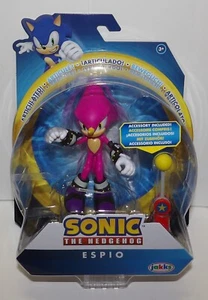 Sonic The Hedgehog  ~ ESPIO w/CHECKPOINT ~  4" Action Figure Chameleon Jakks NEW - Picture 1 of 8