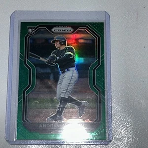 Panini Prizm 2021 Andrew Vaughn novato verde Prizm #48 - Imagen 1 de 2