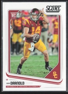 Sam Darnold Rookie RC 2018 Panini Score Football Card #349 USC Trojans/Seahawks - Picture 1 of 3