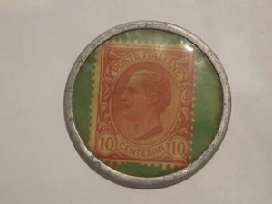 Singer Token with 10 Cent Encapsulated Stamp - Picture 1 of 2