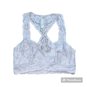 Intimately Free People light purple Lace Racer Back Brallete Bra Size XS Soft - Picture 1 of 5