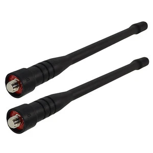 2x UHF High Gain Antennas for Motorola CP CT EP EX GP HT MV P PRO PTX SP Series - Zdjęcie 1 z 3