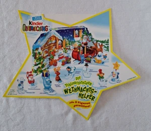 Ü-Ei Palettenanhänger Adventskalender 2008 Die tollpatschigen Weihnachtshelfer - Bild 1 von 3