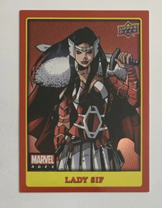 Tablero de aluminio Upper Deck Marvel Ages High Series 2020 paralelo SP Lady Sif #263! - Imagen 1 de 2