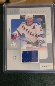 2000 01 SP Game Used Tools of the Game #BL Brian Leetch New York Rangers