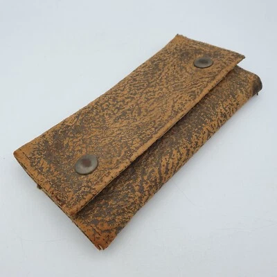 Juego de dibujante naval BWC en rollo de gamuza de cuero 4 instrumentos + 1 roto de colección Foto 1 de 4