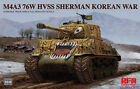RYEFIELD RM5049 1/35 M4A3 76W HVSS SHERMAN KOREAN WAR Model Kit