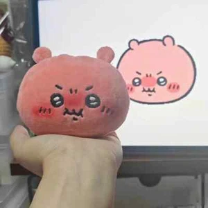 Anime Chiikawa Red Cute Toy Plush Keychain Doll Pendant Decor Gift - Picture 1 of 2