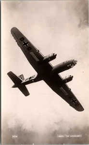 Fotografia seconda guerra mondiale aereo tedesco Heinkel anni '40 JC4 - Foto 1 di 2
