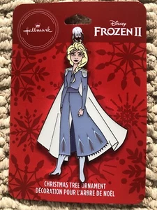 Hallmark 2020 esmaltado metal adorno árbol de Navidad Disney Frozen II ELSA NUEVO - Imagen 1 de 3
