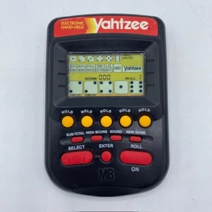 Milton Bradley Handheld YAHTZEE Digital Game Electronic 4511 dated 1995 CLEAN!! - Picture 1 of 2