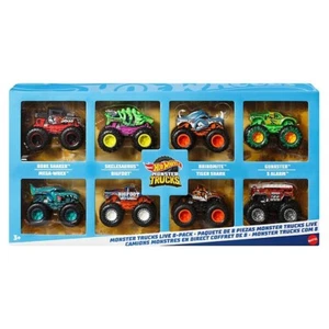 Hot Wheels Monster Trucks Live, paquete de 8 - Imagen 1 de 10