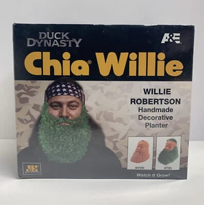 Duck Dynasty Chia Pet Uncle Si Robertso Decorative Planter Factory Sealed Garden - Picture 1 of 3