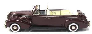M.A.E. #521 1939 McLAUGHLIN BUICK ROYAL TOUR CAR 1/43 white metal tr1 - Picture 1 of 11
