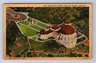 Los Angeles CA-California, Griffith Park Planetarium, Vintage c1947 Postcard