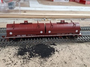 HO scale ScaleTrains 48' Coil Car - ATSF - Picture 1 of 9