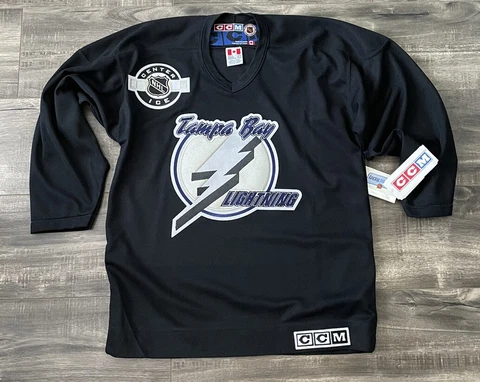 Tampa Bay Lightning Youth Center Ice (L/XL) Jersey NWT Cover